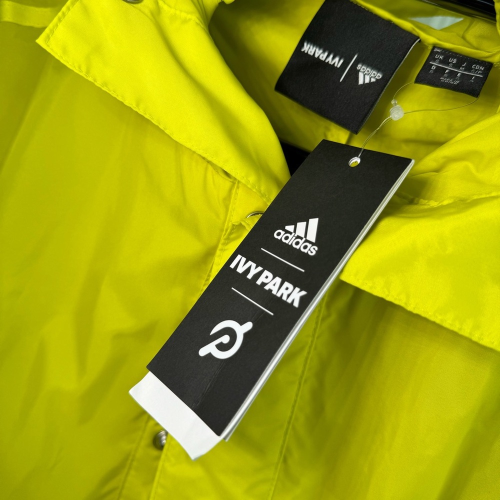 Adidas x Ivy Park x Peloton Yellow Long Wind Jacket (small | new with t… - Picture 4 of 12